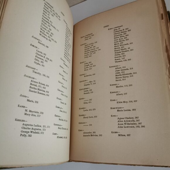 1887 Arthur Aylsworth Descendants in America Book CONDITION Genealogy Family - Picture 9 of 11